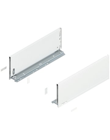 Bild LEGRABOX Zarge, Höhe C (177 mm), NL=450 mm, links/rechts, für LEGRABOX pure, seidenweiss matt - Blum-0