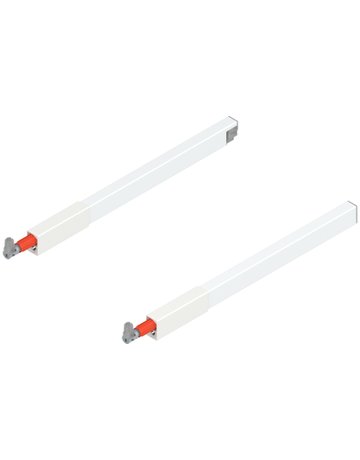 Bild TANDEMBOX Längsreling (oben), für Frontauszug, NL=350 mm, links/rechts, für TANDEMBOX antaro, seidenweiss - Blum-0