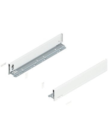 Bild LEGRABOX Zarge, Höhe M (90.5 mm), NL=500 mm, links/rechts, für LEGRABOX pure, seidenweiss matt - Blum-0