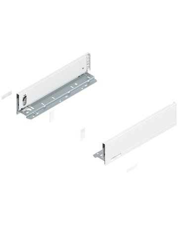 Bild LEGRABOX Zarge, Höhe M (90.5 mm), NL=350 mm, links/rechts, für LEGRABOX pure, seidenweiss matt - Blum-0
