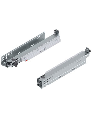 Bild MOVENTO mit TIP-ON, Vollauszug, Führung, 40 kg, NL=350 mm, für Kupplung, links/rechts, verzinkt - Blum-0