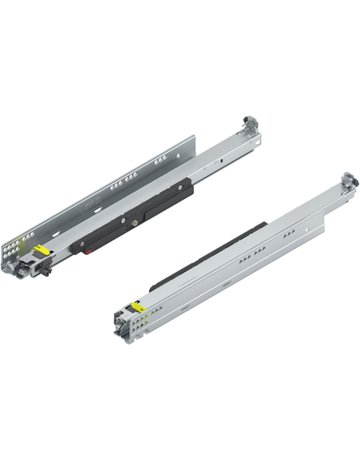 Bild MOVENTO mit TIP-ON, Vollauszug, Führung, 70 kg, NL=520 mm, für Kupplung, links/rechts, verzinkt - Blum-0