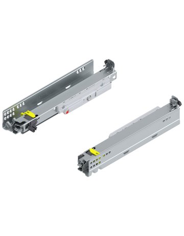 Bild MOVENTO mit TIP-ON, Vollauszug, Führung, 40 kg, NL=320 mm, für Kupplung, links/rechts, verzinkt - Blum-0