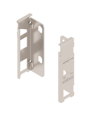 Bild LEGRABOX Holzrückwandhalter, Höhe M (106 mm), links/rechts, vernickelt - Blum-0