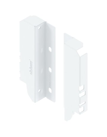 Bild TANDEMBOX Holzrückwandhalter, Höhe B (160 mm), links/rechts, seidenweiss - Blum-0