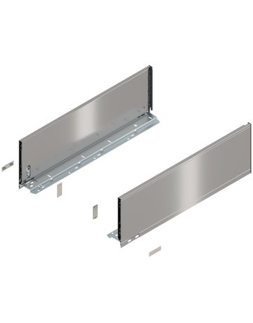 Bild LEGRABOX Zarge, Höhe C (177 mm), NL=550 mm, links/rechts, für LEGRABOX pure, inox-gebür.-lackiert - Blum-0