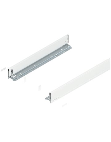 Bild LEGRABOX Zarge, Höhe M (90.5 mm), NL=600 mm, links/rechts, für LEGRABOX pure, seidenweiss matt - Blum-0