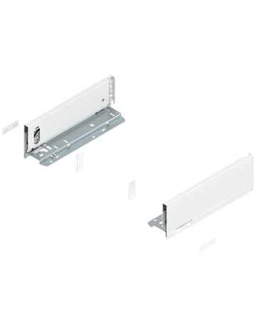 Bild LEGRABOX Zarge, Höhe M (90.5 mm), NL=270 mm, links/rechts, für LEGRABOX pure, seidenweiss matt - Blum-0