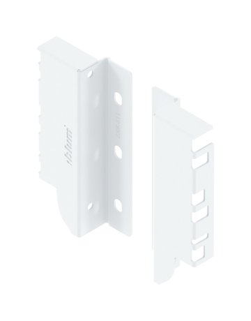 Bild TANDEMBOX Holzrückwandhalter, Höhe K (128,5 mm), links/rechts, seidenweiss - Blum-0