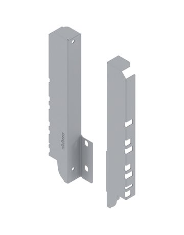 Bild TANDEMBOX Holzrückwandhalter, Höhe D (224 mm), für Spülenauszug, links/rechts, R9006 weissalumin. - Blum-0