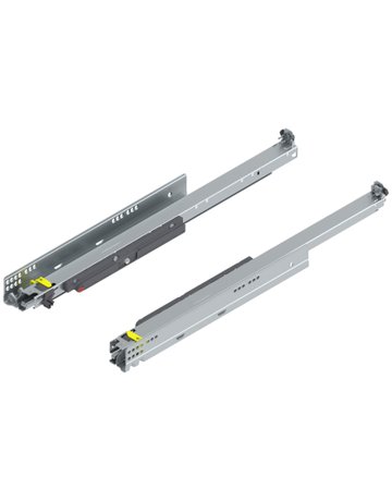 Bild MOVENTO mit TIP-ON, Vollauszug, Führung, 40 kg, NL=600 mm, für Kupplung, links/rechts, verzinkt - Blum-0