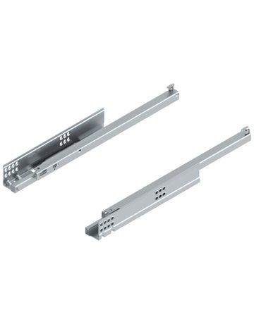 Bild TANDEM BLUMOTION Teilauszug, Führung, 30 kg, NL=400 mm, für Kupplung, links/rechts, verzinkt-0