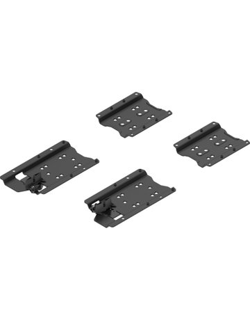 Bild REVEGO uno, Pocketverbinder (Set), für Anwendung mit Sockel, für Pocketseitendicke 15 bis 19 mm, schwarz - Blum-1