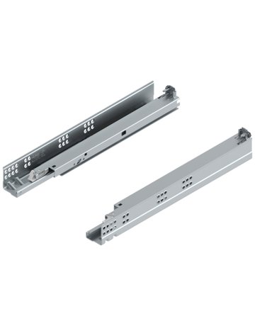 Bild TANDEM plus BLUMOTION Vollauszug, Führung, 30 kg, NL=400 mm, für Kupplung, links/rechts, verzinkt-0