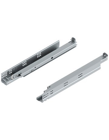 Bild TANDEM plus BLUMOTION Vollauszug, Führung, 30 kg, NL=450 mm, für Kupplung, links/rechts, verzinkt-0