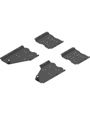 Bild REVEGO duo, Pocketverbinder (Set), für Anwendung mit Sockel, für Pocketseitendicke 18 bis 19 mm, schwarz - Blum-1