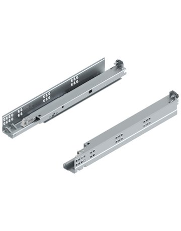 Bild TANDEM plus BLUMOTION Vollauszug, Führung, 30 kg, NL=380 mm, für Kupplung, links/rechts, verzinkt-0