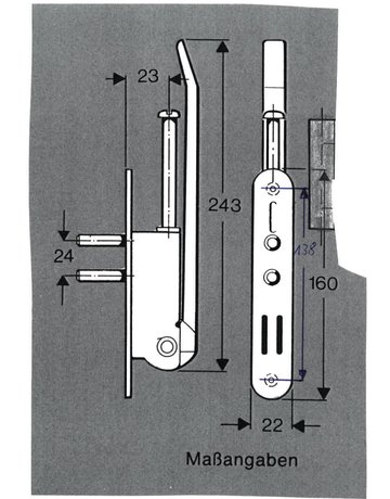 Bild Hebeapparat Huba-FIX H 20/A ohne Hebeband - GEZE-1