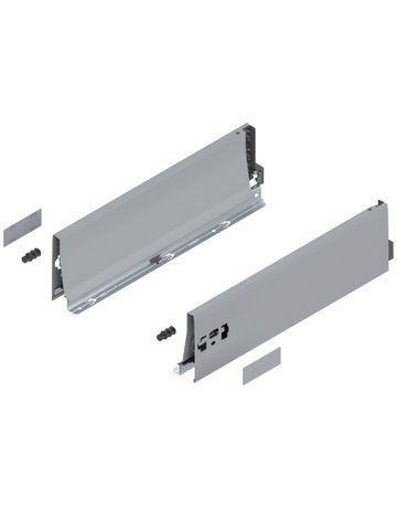 Bild TANDEMBOX Zarge, Höhe K (115 mm), NL=400 mm, links/rechts, für TANDEMBOX antaro, R9006 weissalumin. - Blum-0
