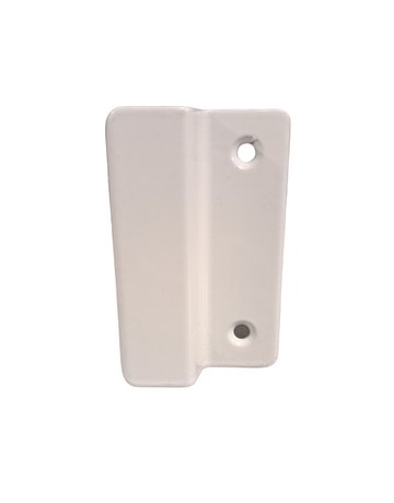 Bild Glasfalzgriff GFG 20 RAL 9016 mit Steg zum Aufschrauben 64 mm - Anuba-0