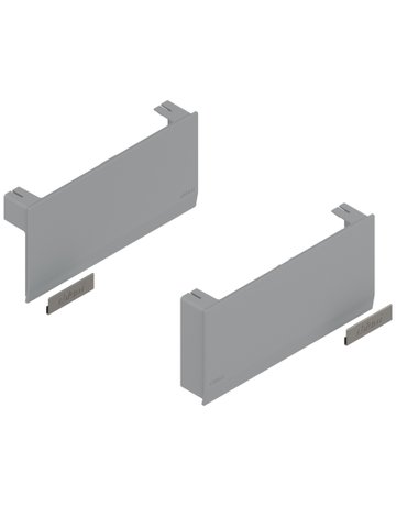 Bild AVENTOS HK top Hochklappe, Abdeckkappe groß, glatt, links/rechts, hellgrau/inox-g. - Blum-0