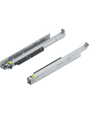 Bild MOVENTO mit TIP-ON, Vollauszug, Führung, 70 kg, NL=550 mm, für Kupplung, links/rechts, verzinkt - Blum-0