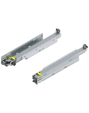 Bild MOVENTO mit TIP-ON, Vollauszug, Führung, 40 kg, NL=400 mm, für Kupplung, links/rechts, verzinkt - Blum-0