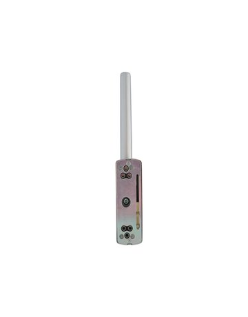 Bild Hebel Si-Line PSK200-Z/GH silber links inkl. Abdeckkappe Holz/Kunsts - SIEGENIA-1