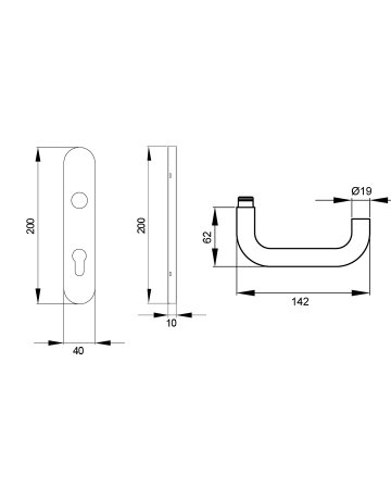 Bild Halb-Langschildgrt.Kreta EL/FS 27 PZR 72mm FS 9mm Edelstahl matt - Karcher Design-1