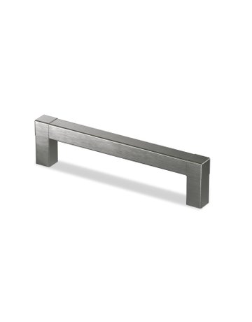 Bild MB-Griff,B12,5x128mm,H35mm,Zinkdruckguss CADRO 9298817,edelstahloptik geb. - Hettich-0