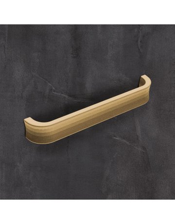 Bild MB-Griff,B25x160mm,H23,5mm,Zink Andria 9348624,messingoptik antik - Hettich-1