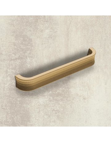 Bild MB-Griff,B25x160mm,H23,5mm,Zink Andria 9348624,messingoptik antik - Hettich-2