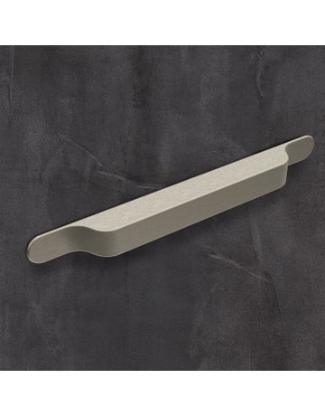 Bild MB-Griff,B18x128mm,H20mm,Aluminium Bellante 9348287,edelstahloptik - Hettich-1