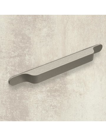 Bild MB-Griff,B18x128mm,H20mm,Aluminium Bellante 9348287,edelstahloptik - Hettich-2