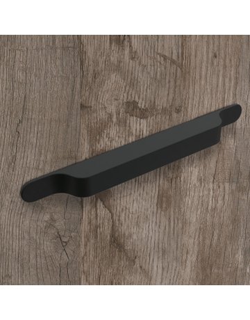 Bild MB-Griff,B18x128mm,H20mm,Aluminium Bellante 9348288,schwarz - Hettich-3