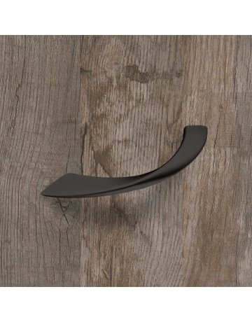 Bild MB-Griff,B16x128mm,H34mm,Zink Coria 9345390,schwarz - Hettich-3