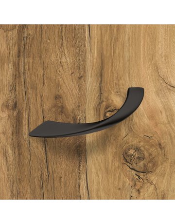 Bild MB-Griff,B16x128mm,H34mm,Zink Coria 9345390,schwarz - Hettich-5