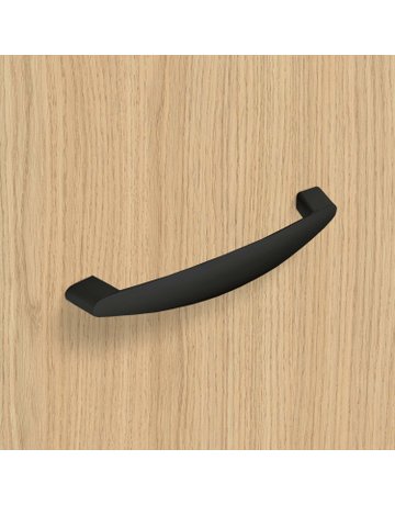 Bild MB-Griff,B18x128mm,H29mm,Zink Dinia 9345392,schwarz - Hettich-6