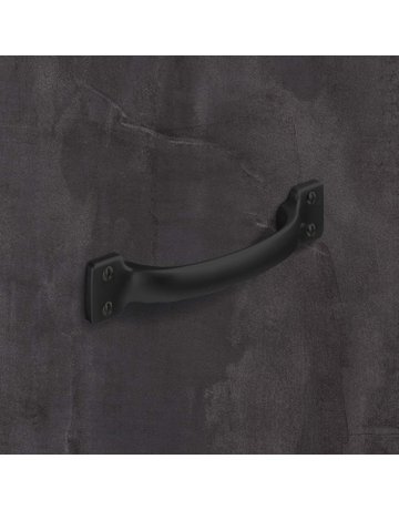 Bild MB-Griff,B28x96mm,H28mm,Zink Flavia 9347584,schwarz - Hettich-1