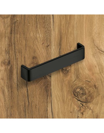 Bild MB-Griff,B28x160mm,H30mm,Zink Lucca 9345398,schwarz - Hettich-5