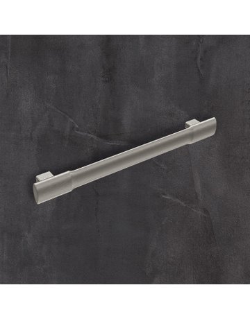 Bild MB-Griff,B24x192mm,H26mm,Zink Paliano 9348216,edelstahloptik - Hettich-4