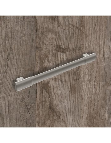 Bild MB-Griff,B24x192mm,H26mm,Zink Paliano 9348216,edelstahloptik - Hettich-6