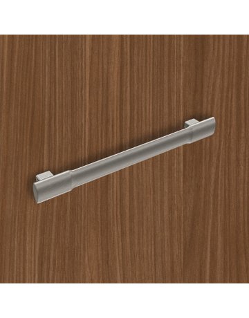 Bild MB-Griff,B24x192mm,H26mm,Zink Paliano 9348216,edelstahloptik - Hettich-1