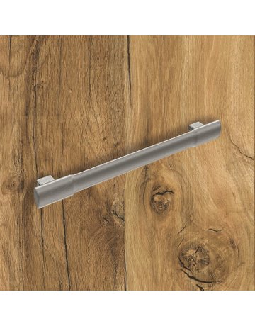 Bild MB-Griff,B24x192mm,H26mm,Zink Paliano 9348216,edelstahloptik - Hettich-2