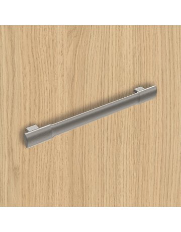 Bild MB-Griff,B24x192mm,H26mm,Zink Paliano 9348216,edelstahloptik - Hettich-3