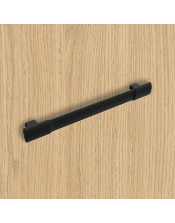 Bild MB-Griff,B24x192mm,H26mm,Zink Paliano 9348218,schwarz - Hettich-6