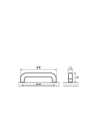 Bild MB-Bügelgriff,B12x128mm,H28mm,Holz Ravina 9348262,buche - Hettich-8