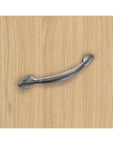 Bild MB-Griff,B26x128mm,H26mm,Zink Tribano 9348622,zinnoptik antik - Hettich-6