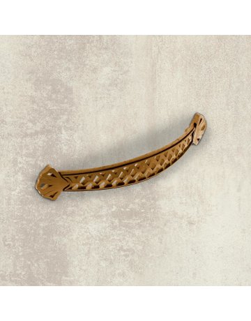 Bild MB-Griff,B27,5x96mm,H25mm,Zink Zimella 9348297,messingoptik antik - Hettich-2