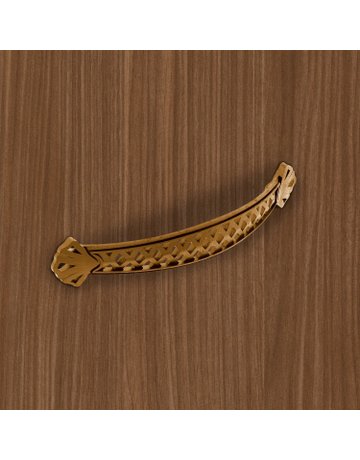 Bild MB-Griff,B27,5x96mm,H25mm,Zink Zimella 9348297,messingoptik antik - Hettich-4